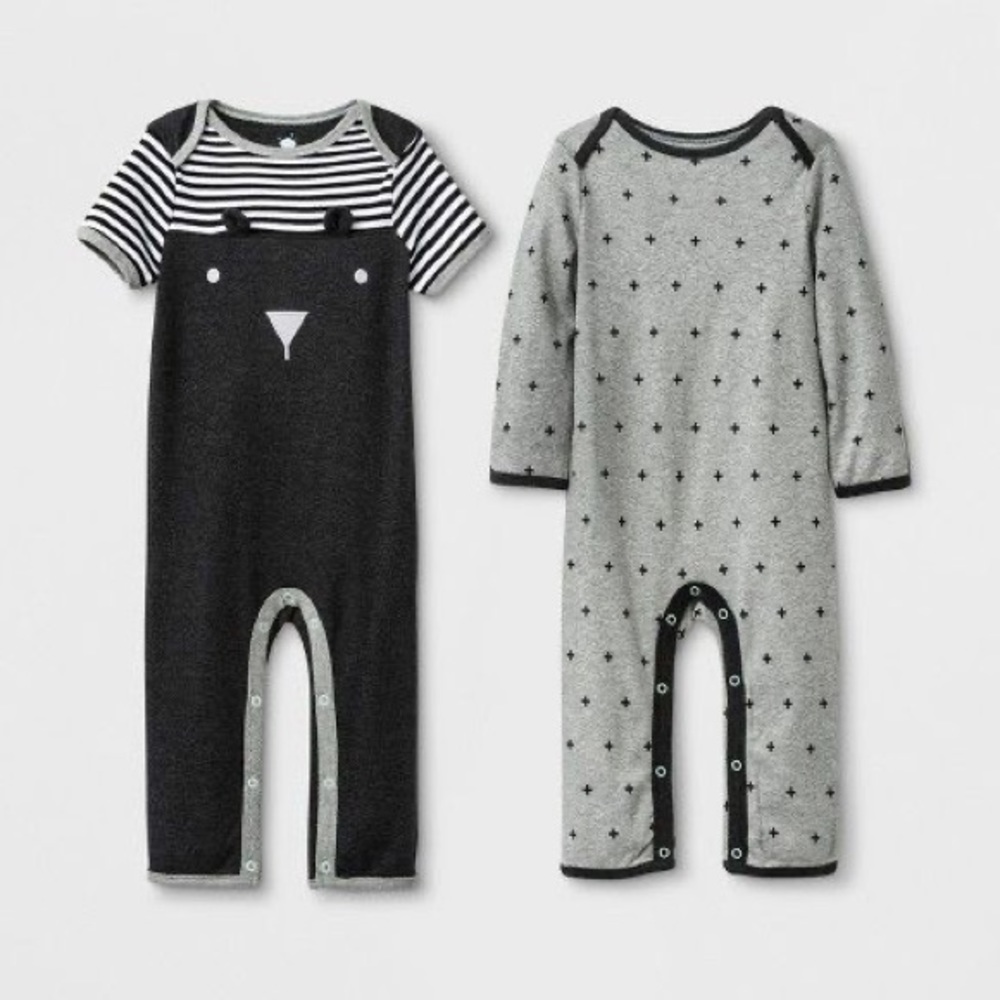 Cloud island 2 rompers